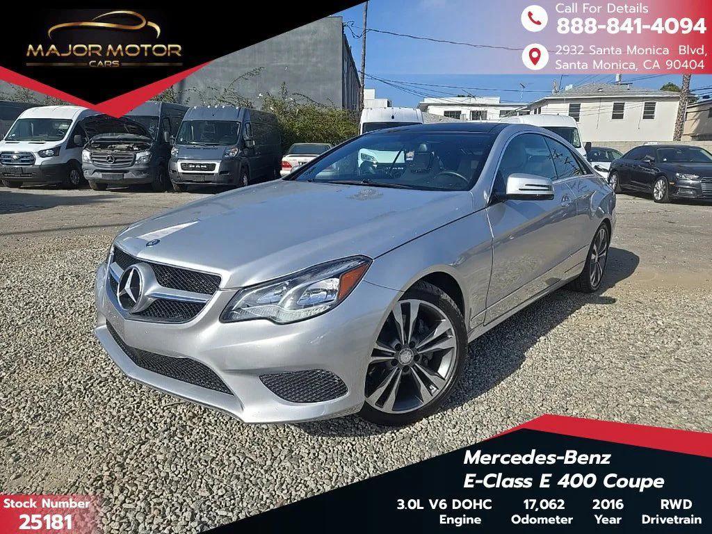 used 2016 Mercedes-Benz E-Class car, priced at $18,888