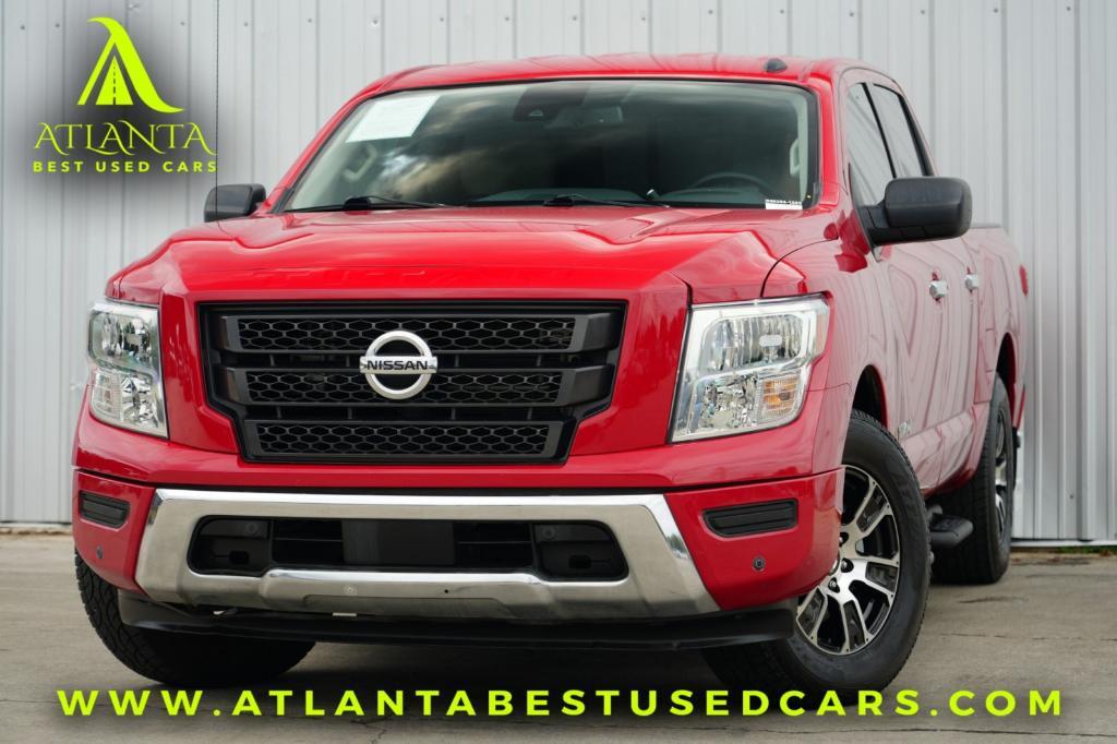 used 2021 Nissan Titan car, priced at $23,750