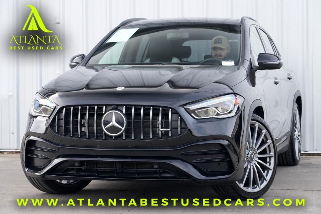 used 2021 Mercedes-Benz AMG GLA 35 car, priced at $27,000