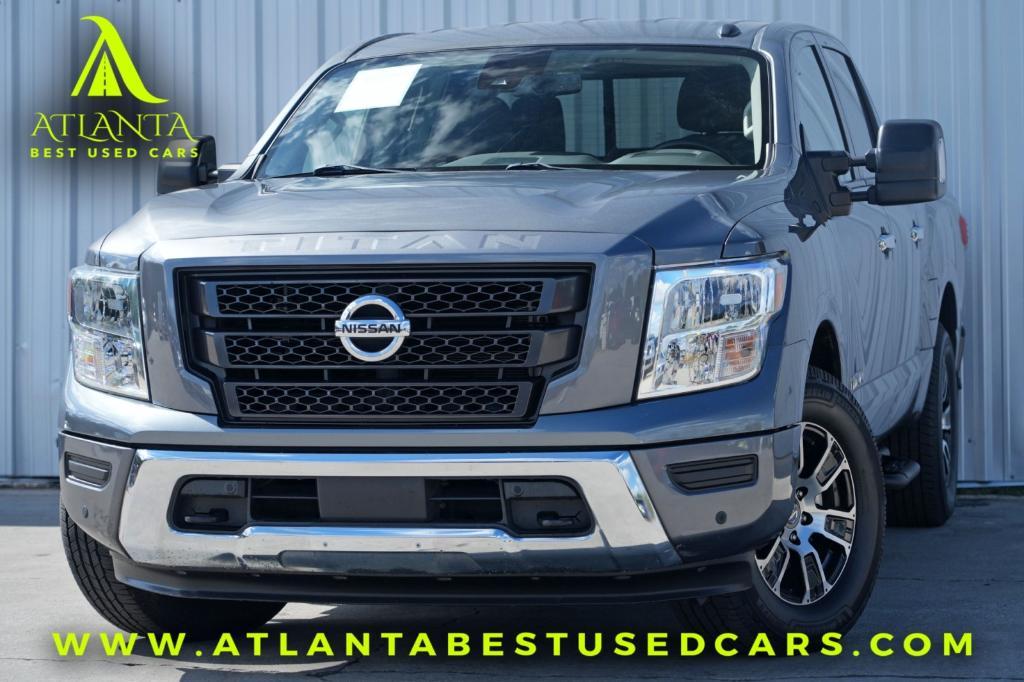 used 2021 Nissan Titan car, priced at $23,750
