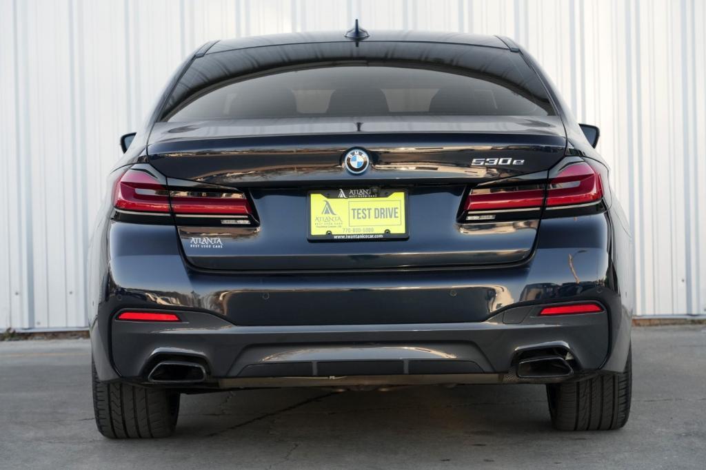 used 2022 BMW 530e car, priced at $21,000