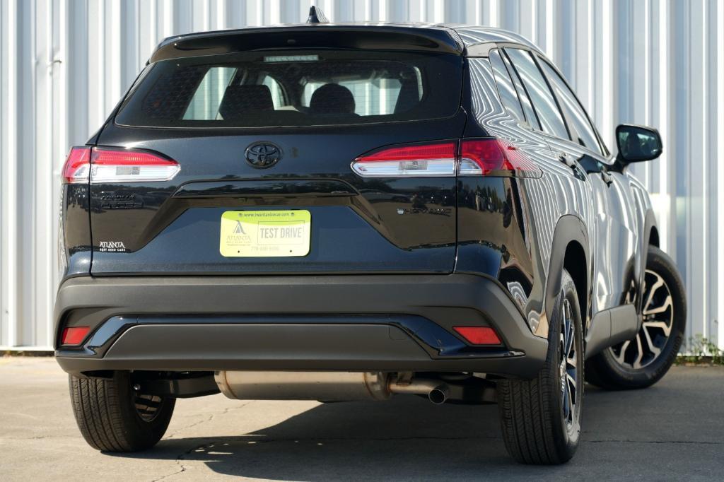 used 2025 Toyota Corolla Cross Hybrid car, priced at $26,750