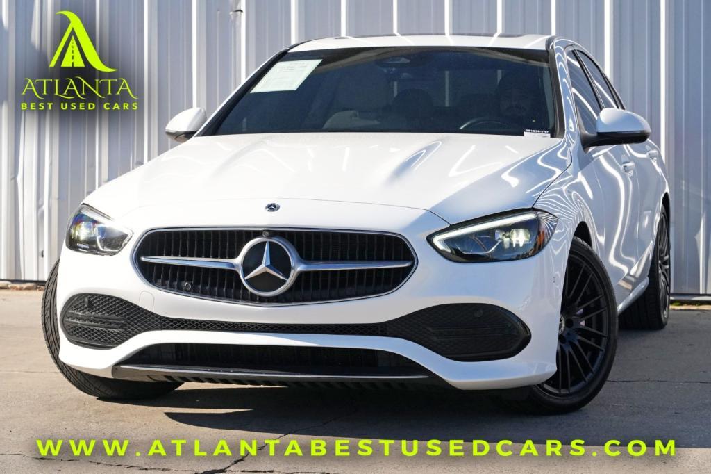 used 2023 Mercedes-Benz C-Class car, priced at $25,000
