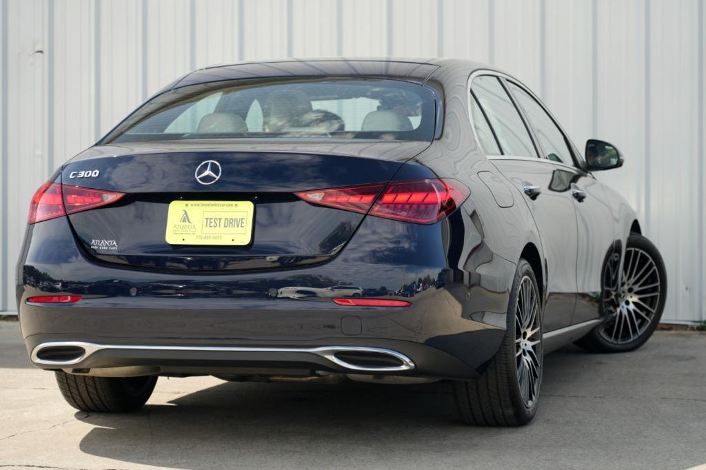 used 2022 Mercedes-Benz C-Class car, priced at $26,000