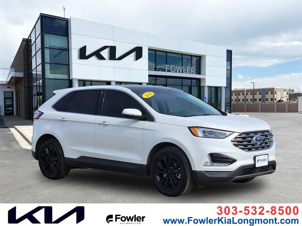 used 2021 Ford Edge car, priced at $17,725