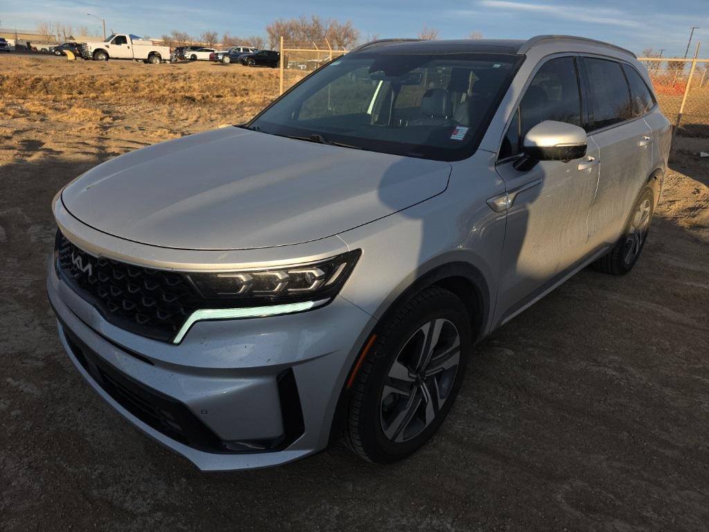 used 2022 Kia Sorento Plug-In Hybrid car, priced at $25,300