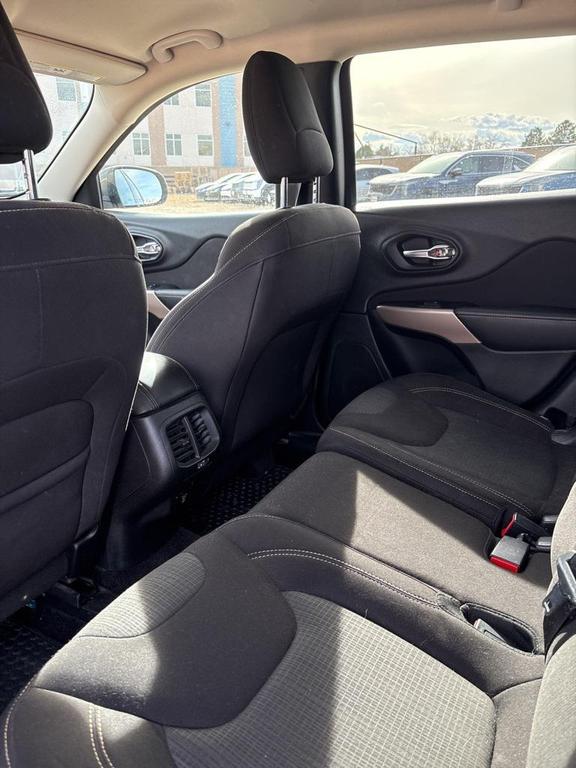 used 2017 Jeep Cherokee car, priced at $13,600