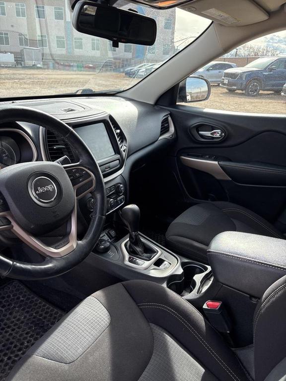 used 2017 Jeep Cherokee car, priced at $13,600