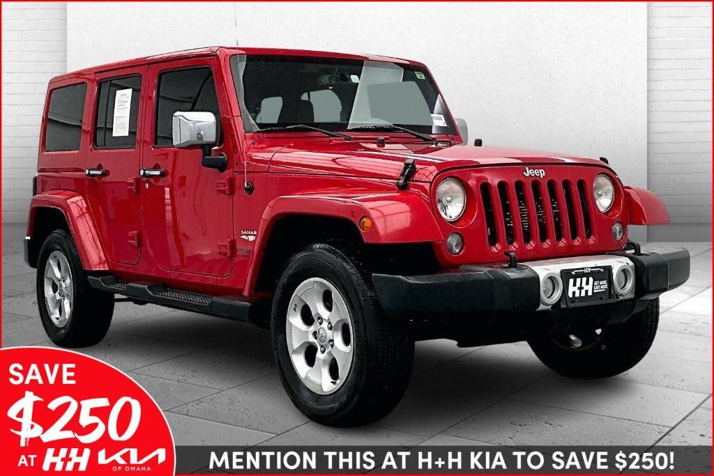 used 2014 Jeep Wrangler Unlimited car, priced at $8,500