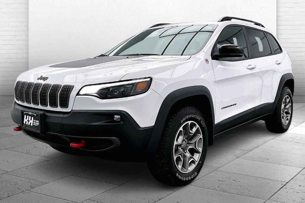 used 2022 Jeep Cherokee car, priced at $25,978
