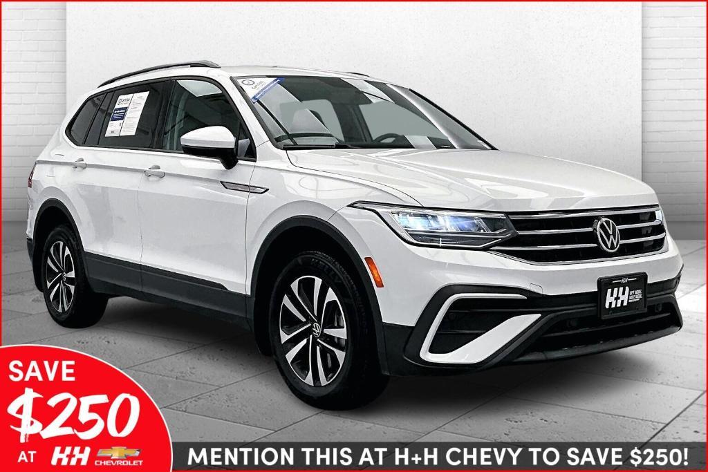 used 2022 Volkswagen Tiguan car, priced at $18,495