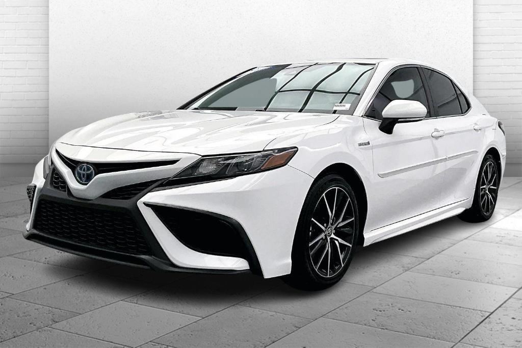 used 2021 Toyota Camry Hybrid car, priced at $21,500