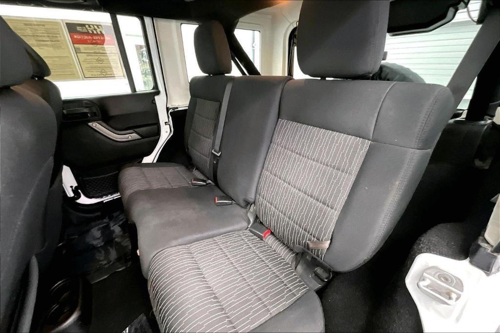 used 2012 Jeep Wrangler Unlimited car, priced at $15,749
