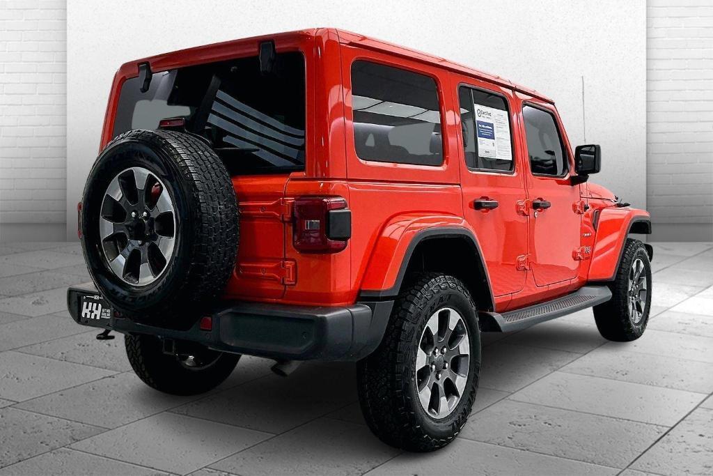 used 2018 Jeep Wrangler Unlimited car, priced at $18,977