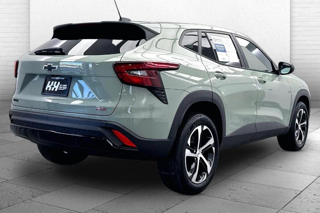 used 2024 Chevrolet Trax car, priced at $21,777