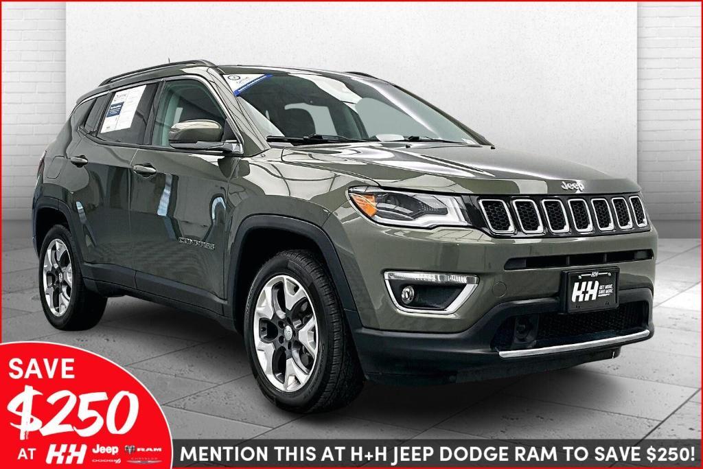 used 2018 Jeep Compass car, priced at $16,379