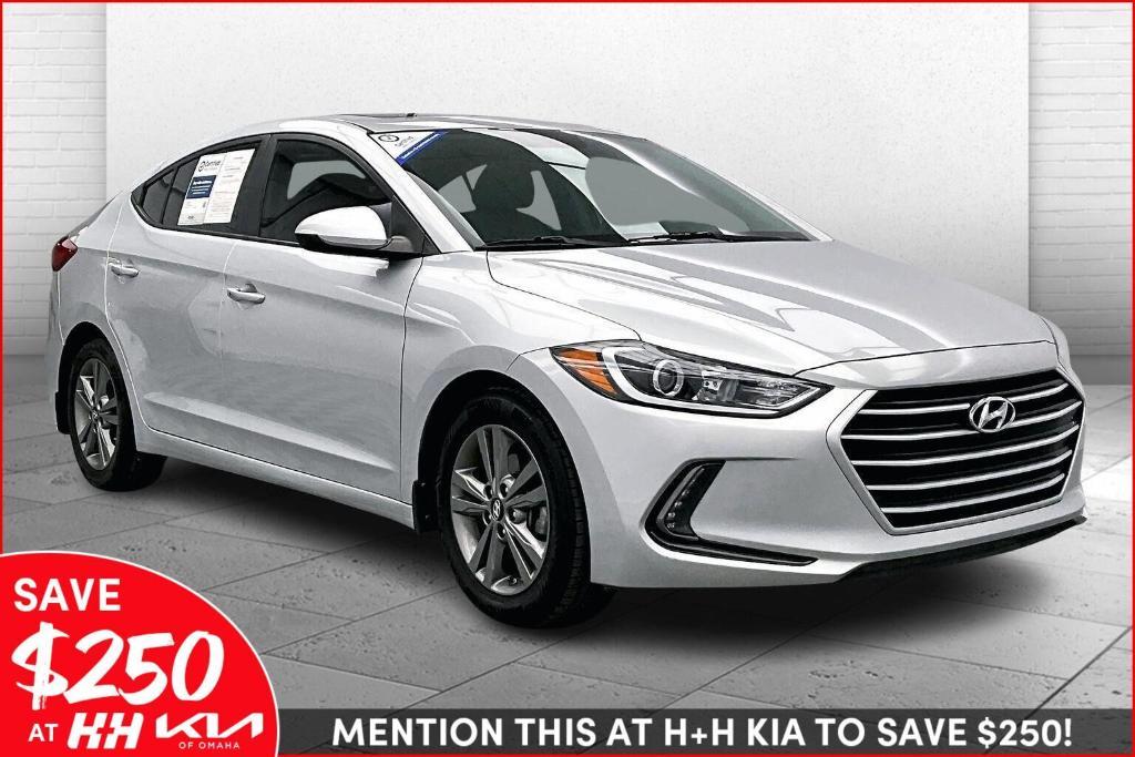 used 2018 Hyundai Elantra car, priced at $13,000