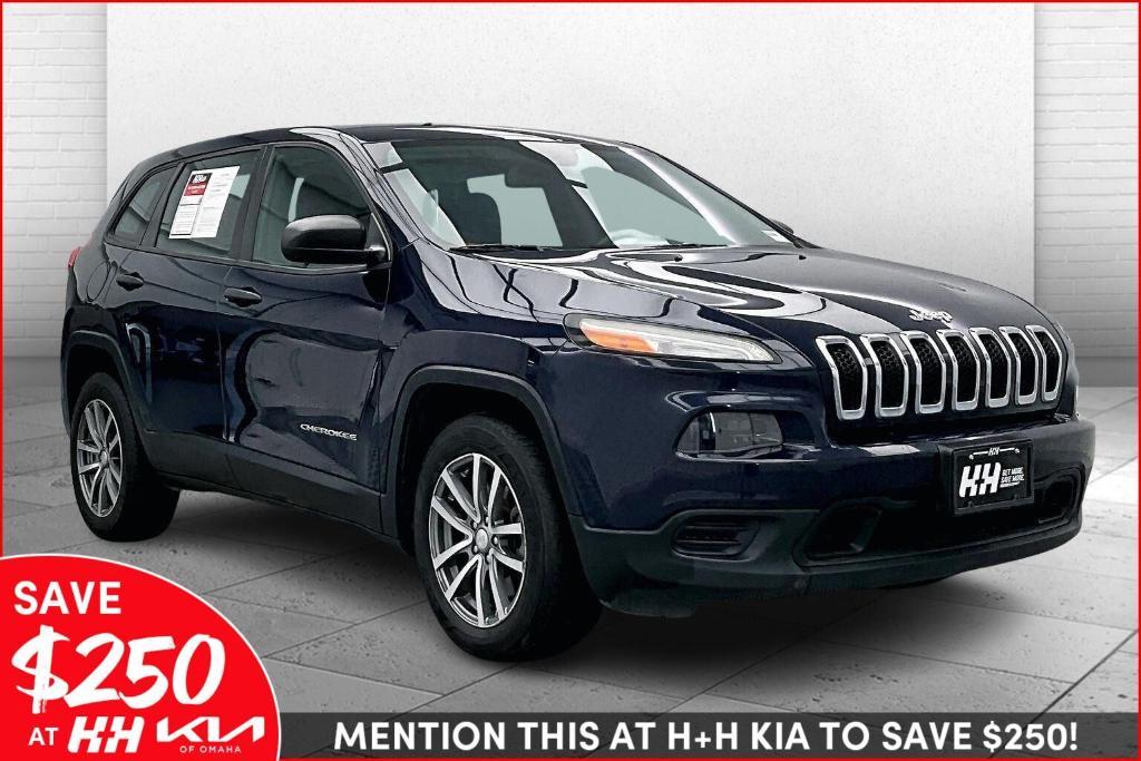 used 2014 Jeep Cherokee car, priced at $8,750