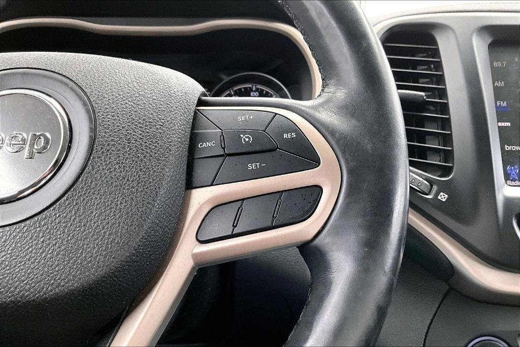 used 2017 Jeep Cherokee car, priced at $14,000