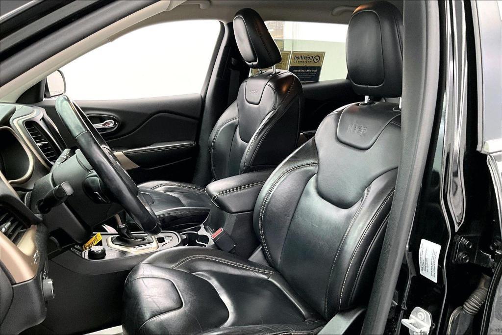 used 2017 Jeep Cherokee car, priced at $14,000