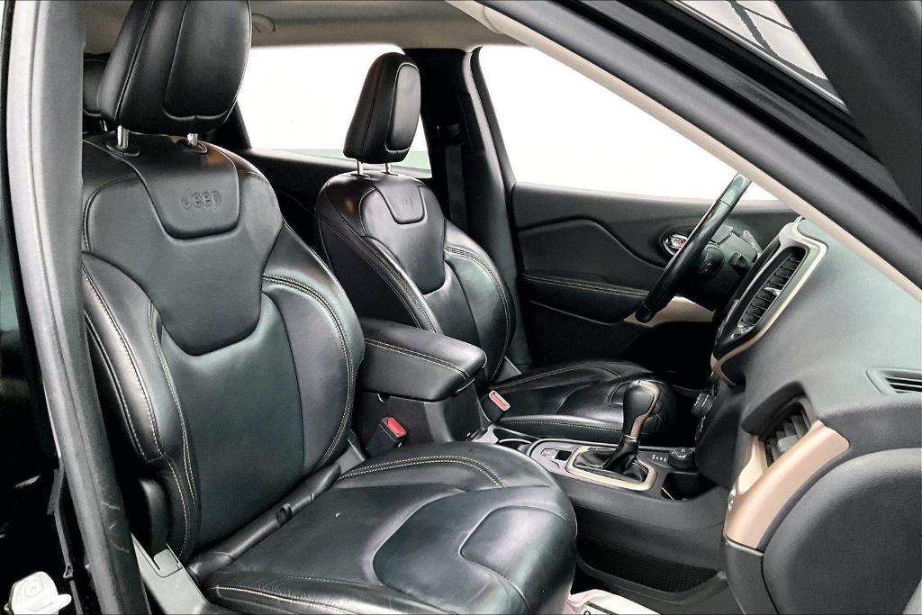 used 2017 Jeep Cherokee car, priced at $14,000