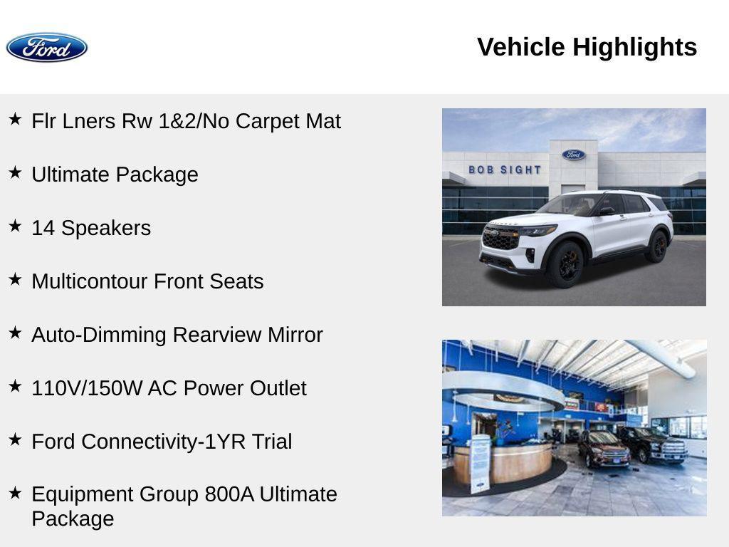 new 2026 Ford Explorer car, priced at $57,452