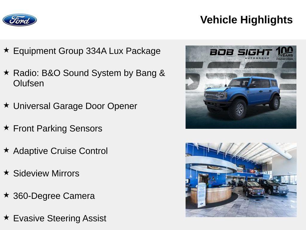 new 2025 Ford Bronco car, priced at $55,880