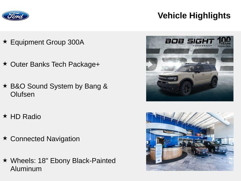 new 2025 Ford Bronco Sport car, priced at $39,080