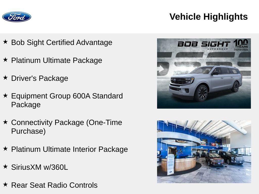 new 2025 Ford Expedition Max car, priced at $88,300