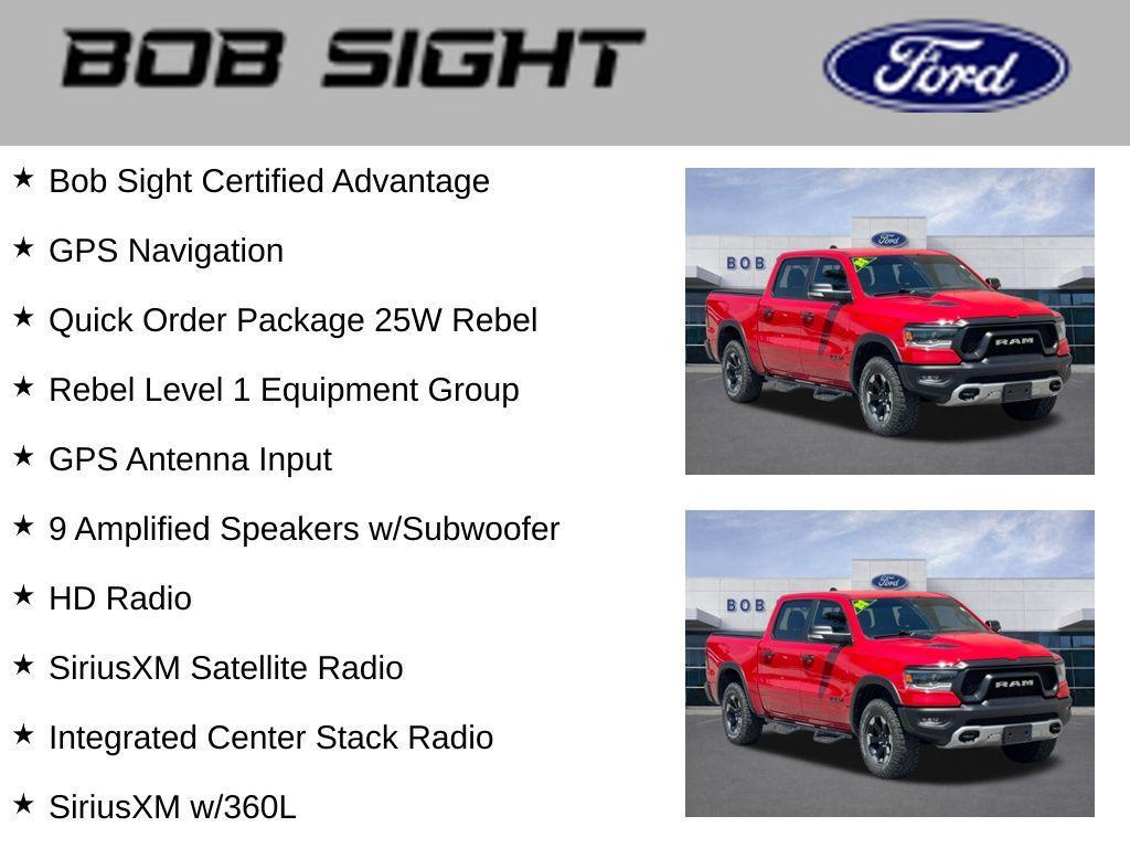 used 2021 Ram 1500 car, priced at $42,371
