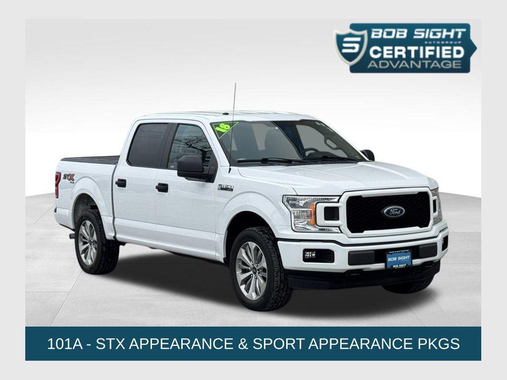 used 2018 Ford F-150 car, priced at $22,391
