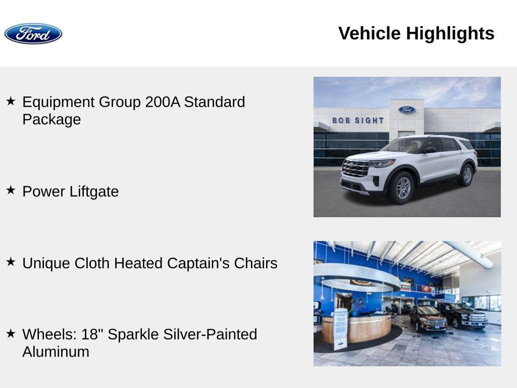 new 2026 Ford Explorer car, priced at $39,823