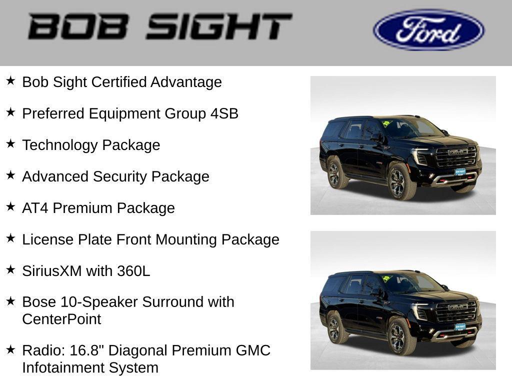 used 2025 GMC Yukon car, priced at $75,000