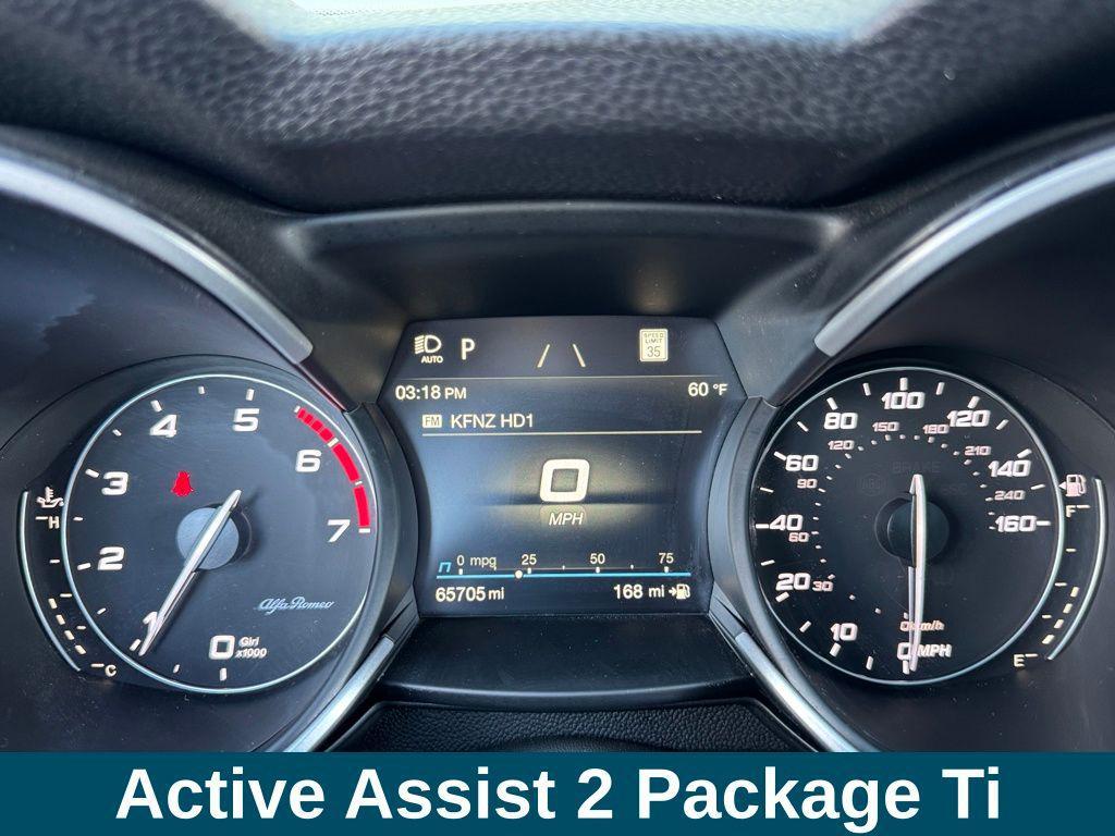 used 2021 Alfa Romeo Stelvio car, priced at $18,000