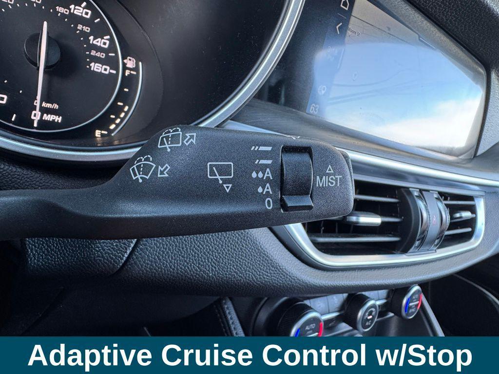 used 2021 Alfa Romeo Stelvio car, priced at $18,000