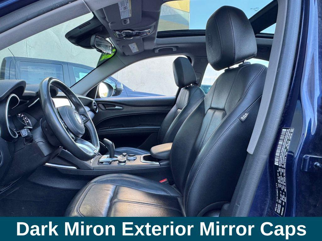 used 2021 Alfa Romeo Stelvio car, priced at $18,000