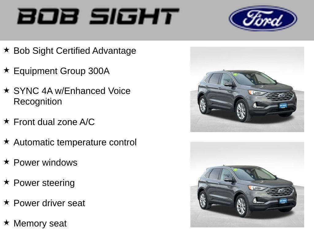 used 2024 Ford Edge car, priced at $28,890