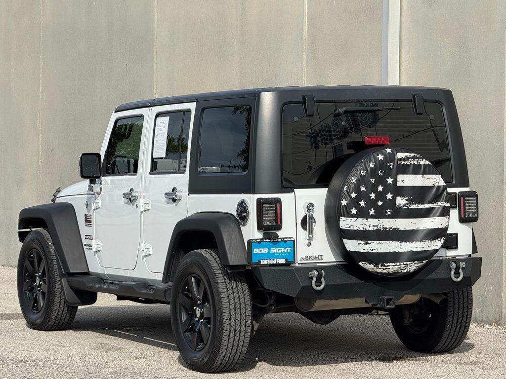 used 2016 Jeep Wrangler Unlimited car, priced at $13,391