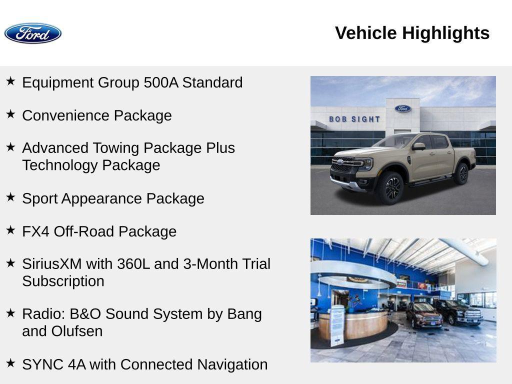 new 2026 Ford Ranger car, priced at $49,223