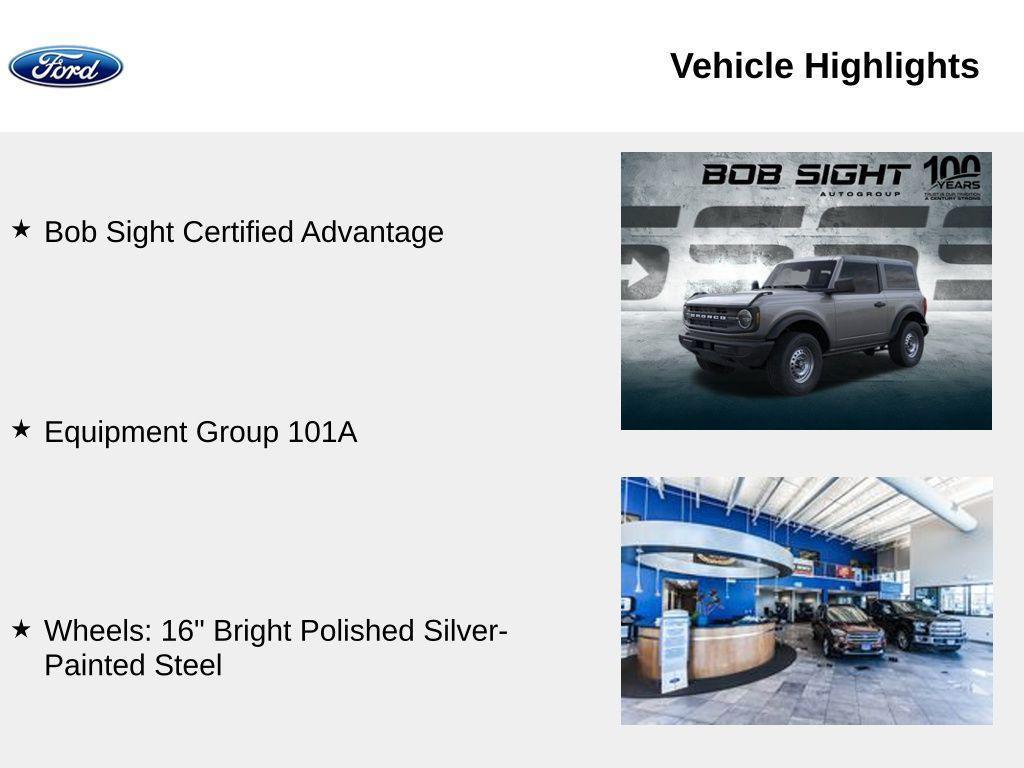 new 2025 Ford Bronco car, priced at $38,750