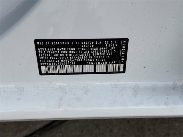 new 2026 Volkswagen Jetta car, priced at $23,721