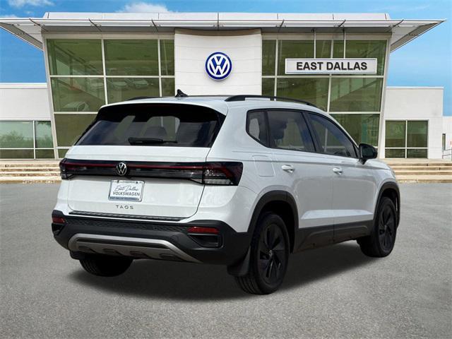 used 2025 Volkswagen Taos car, priced at $23,198
