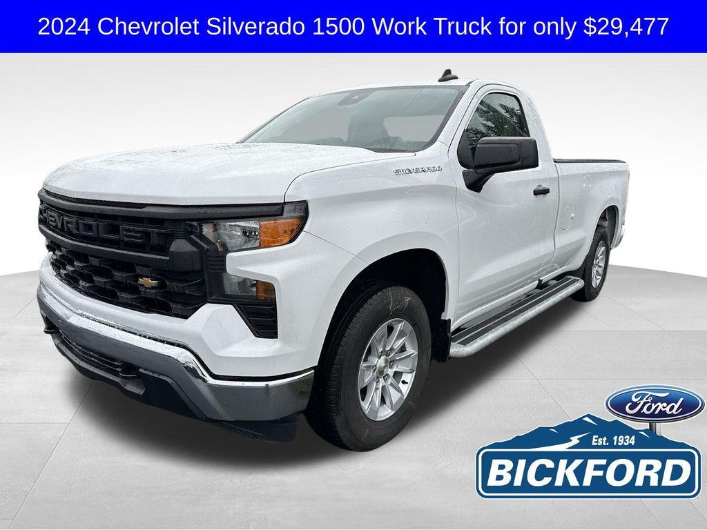 used 2024 Chevrolet Silverado 1500 car, priced at $29,477