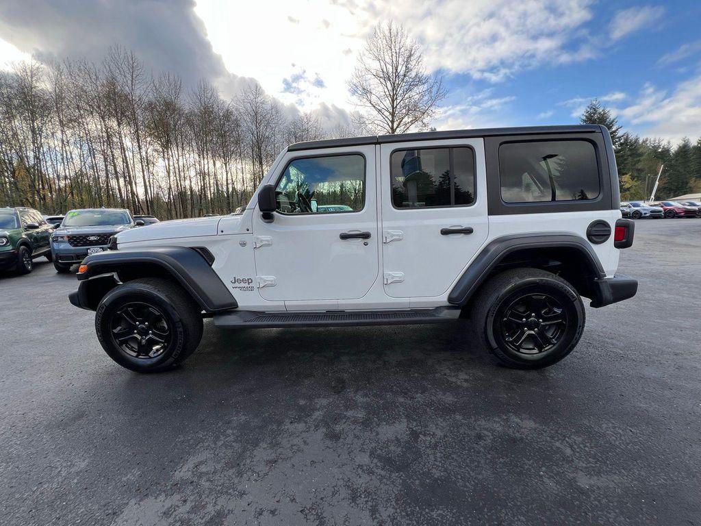 used 2020 Jeep Wrangler Unlimited car, priced at $26,973