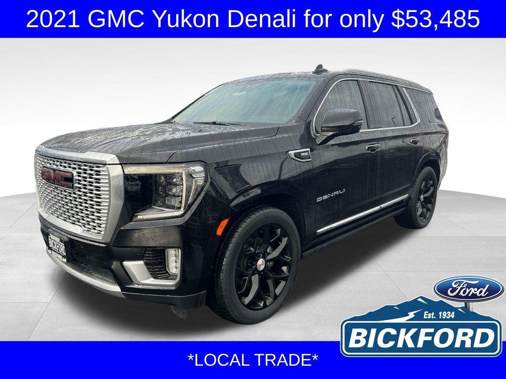 used 2021 GMC Yukon car, priced at $53,485