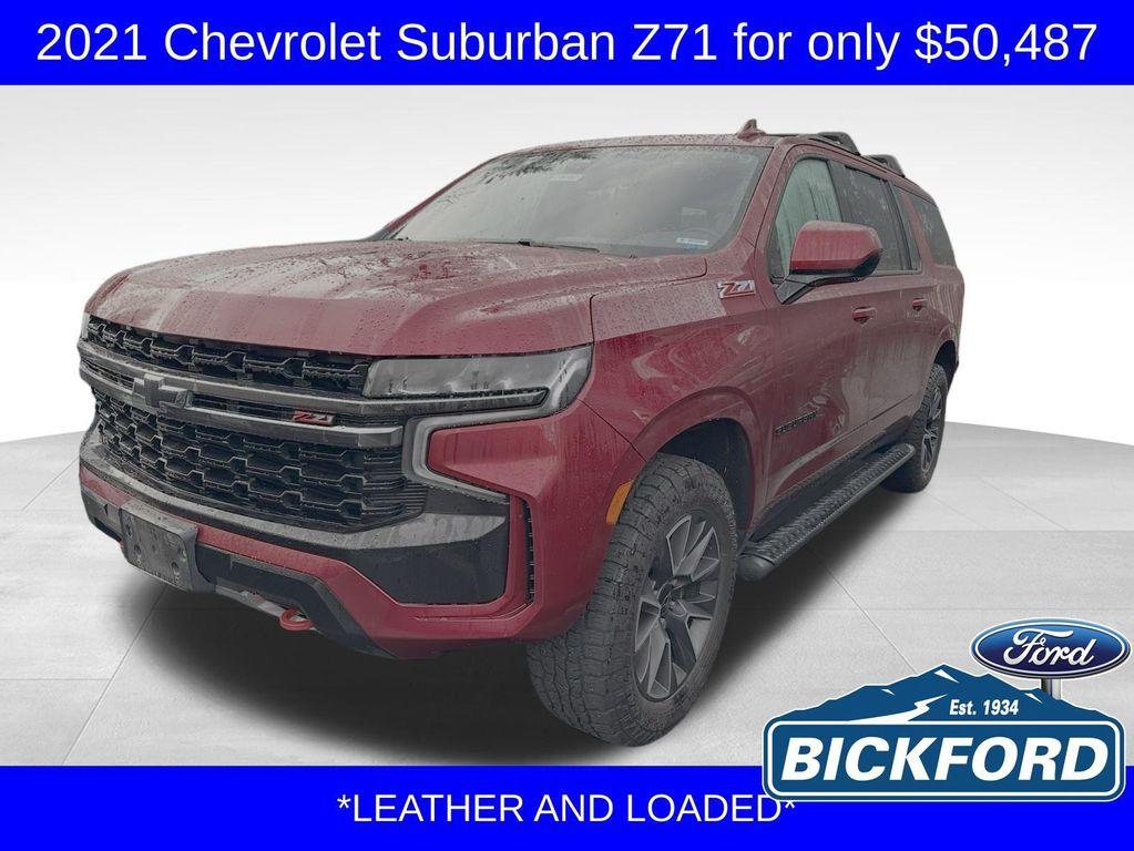 used 2021 Chevrolet Suburban car, priced at $50,487