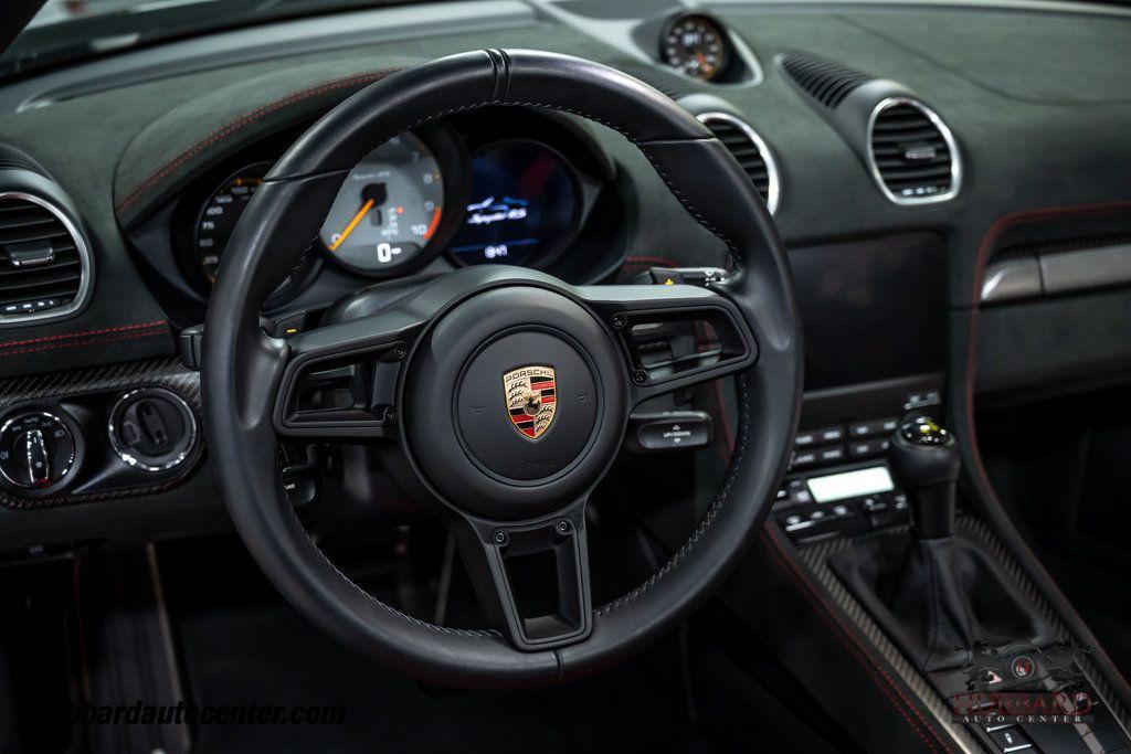 used 2025 Porsche 718 Spyder car, priced at $205,000