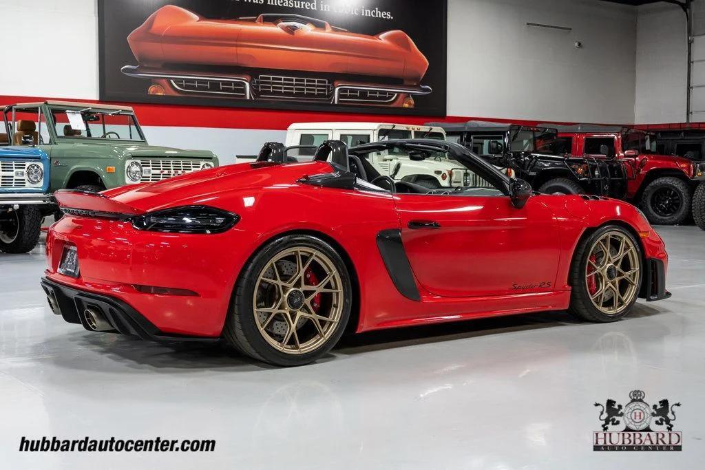 used 2025 Porsche 718 Spyder car, priced at $195,000