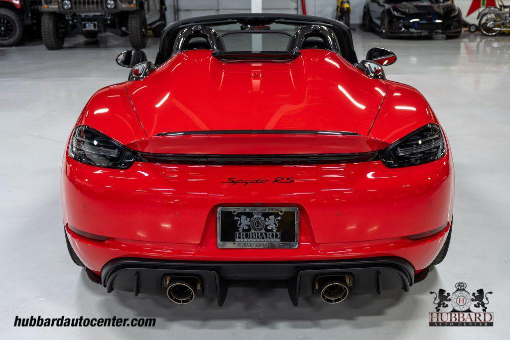 used 2025 Porsche 718 Spyder car, priced at $205,000