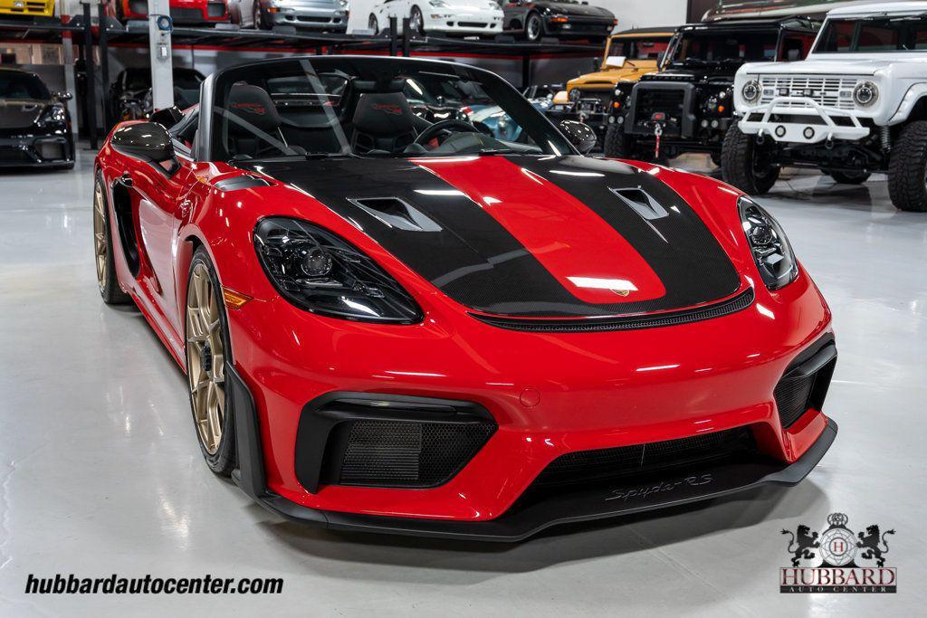 used 2025 Porsche 718 Spyder car, priced at $205,000